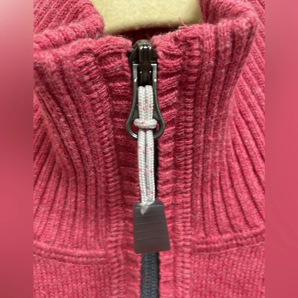 Eddie Bauer 1/2 Zip Knitted Pullover Long Sleeve Sweater